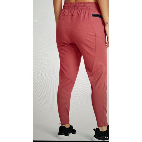 Under Armour Womens Loose Fit Coral Joggers With Zipper Pocket L - Picture 2 of 16
